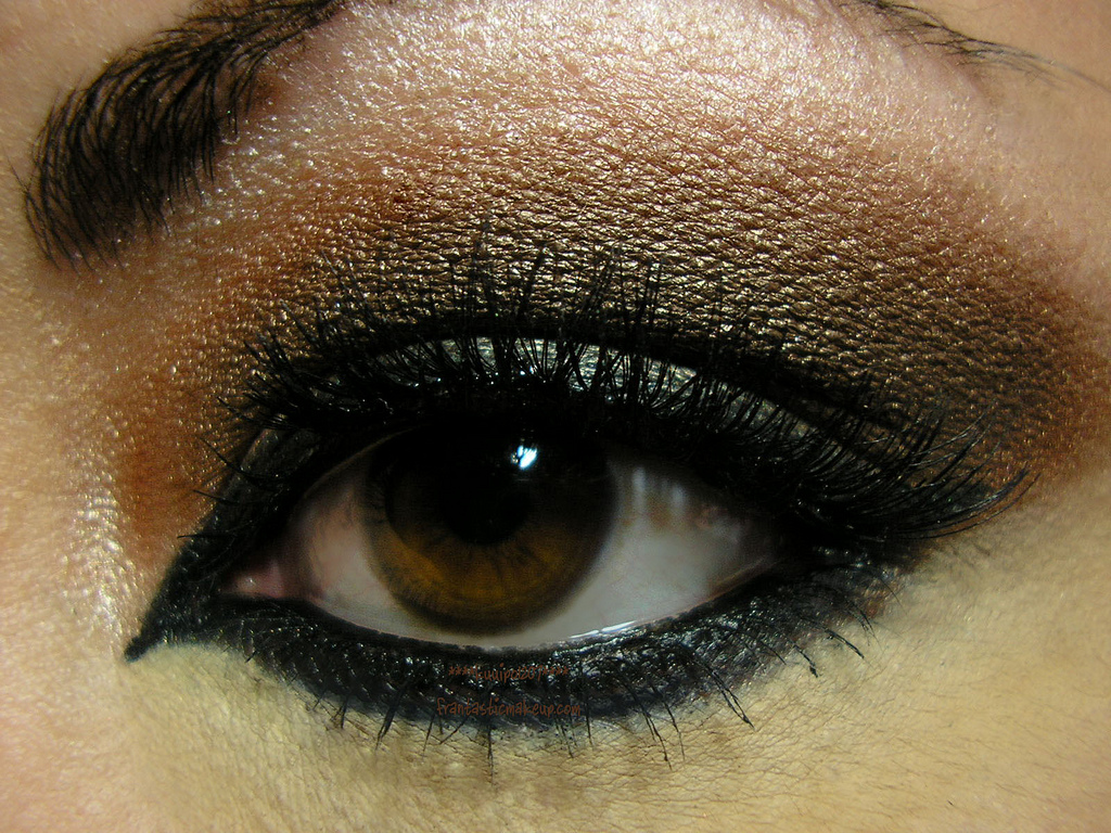  smokey eye makeup dark skin 